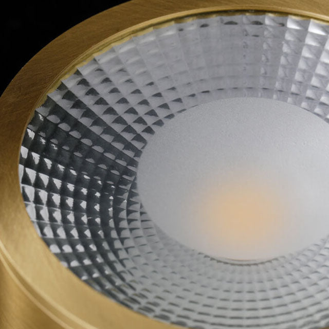 Brass surface LED downlight