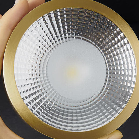 Brass surface LED downlight
