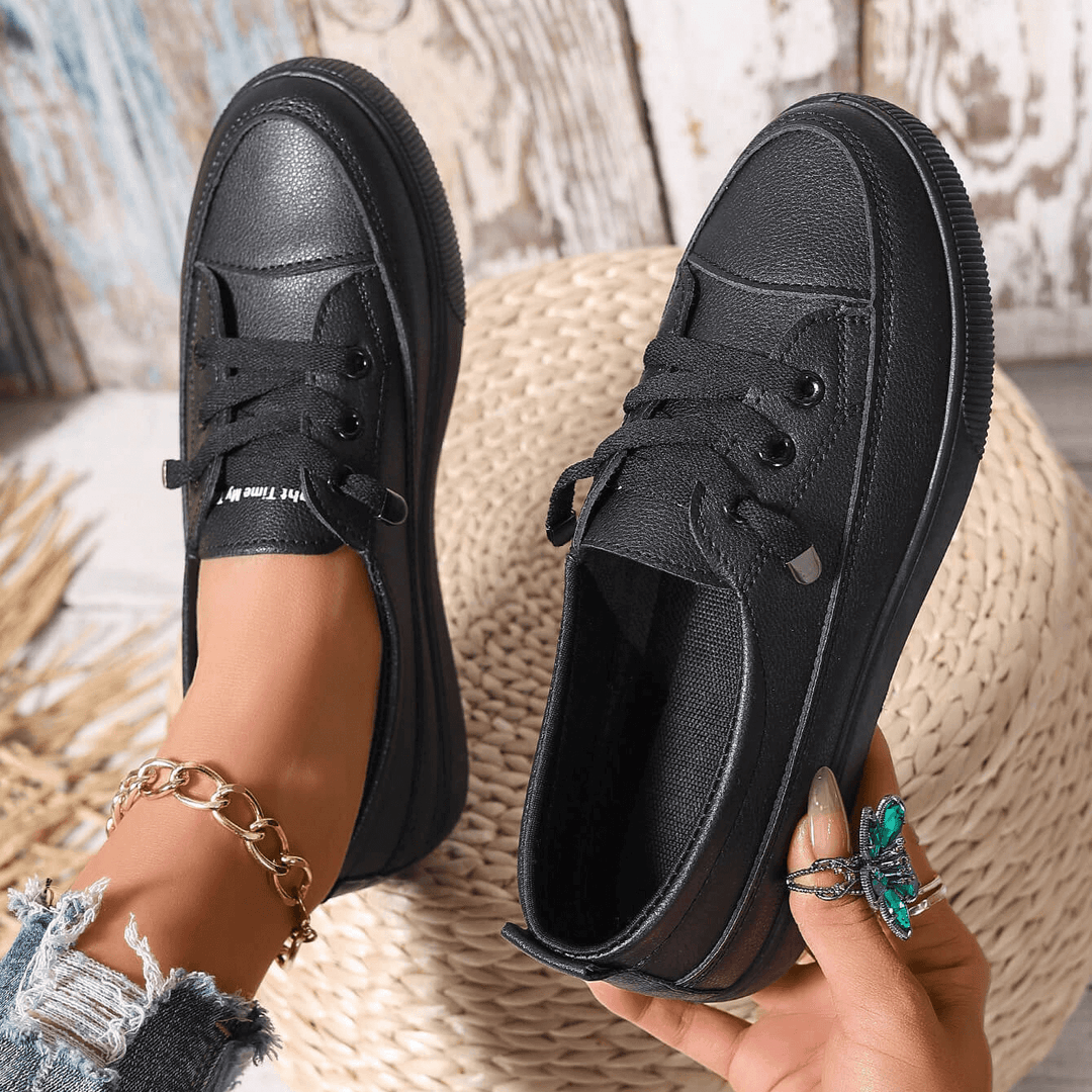 Women's Orthopaedic Lace-Up Comfort Trainers – image 2