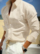 Men's Long-Sleeve Striped Summer Shirt – image 2