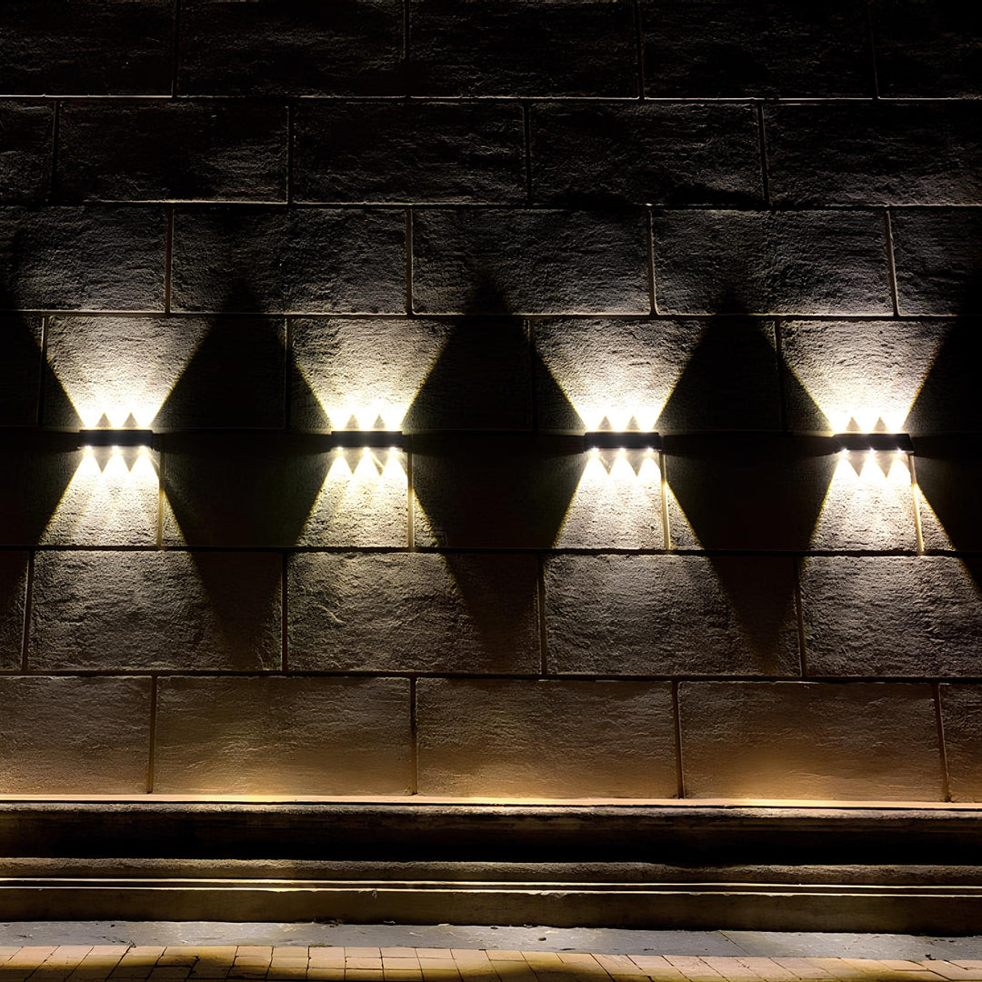 Solar Powered Up and Down Wall Light