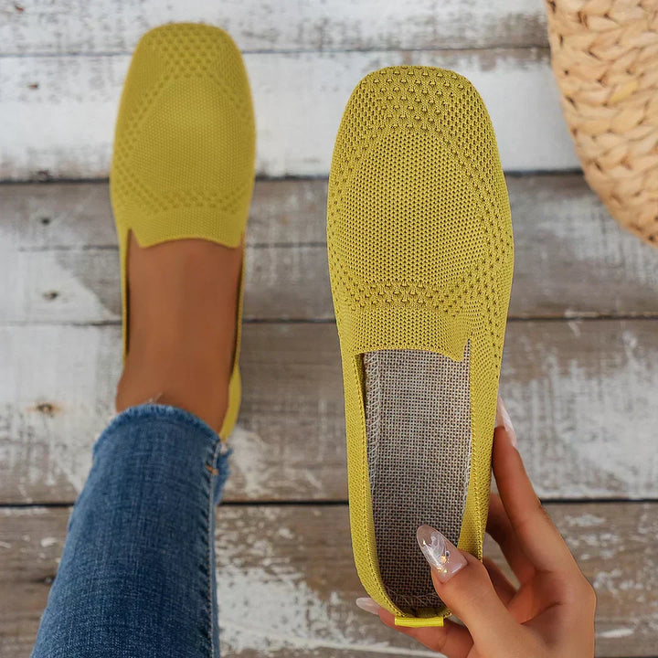 Women's Orthopaedic Knitted Slip-On Comfort Flats – image 7
