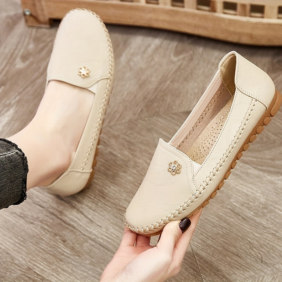 Women's Perforated Slip-On Comfort Loafers – image 2