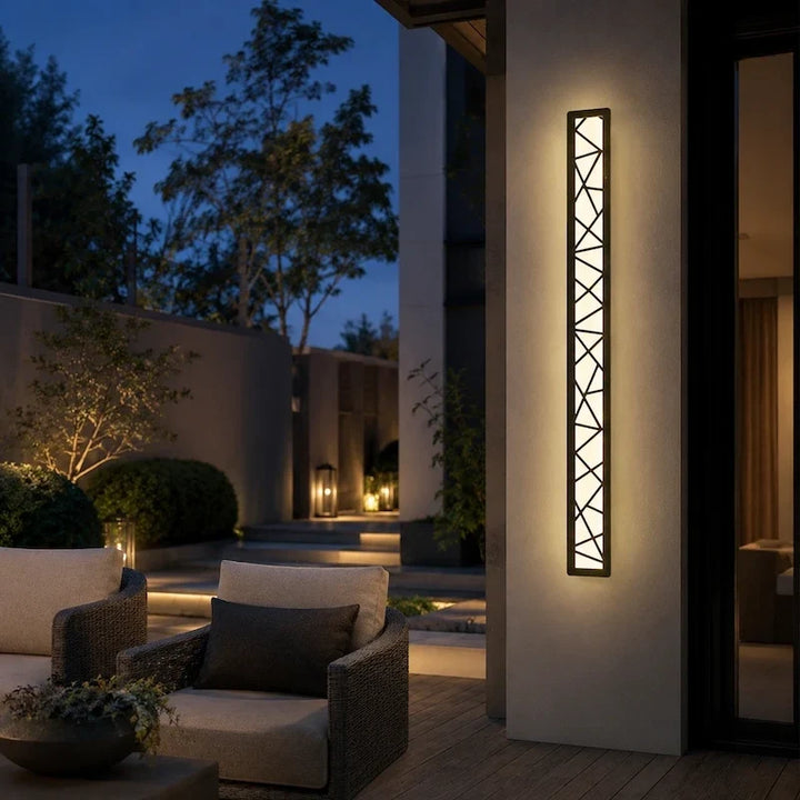 Linear Outdoor LED Wall Sconce