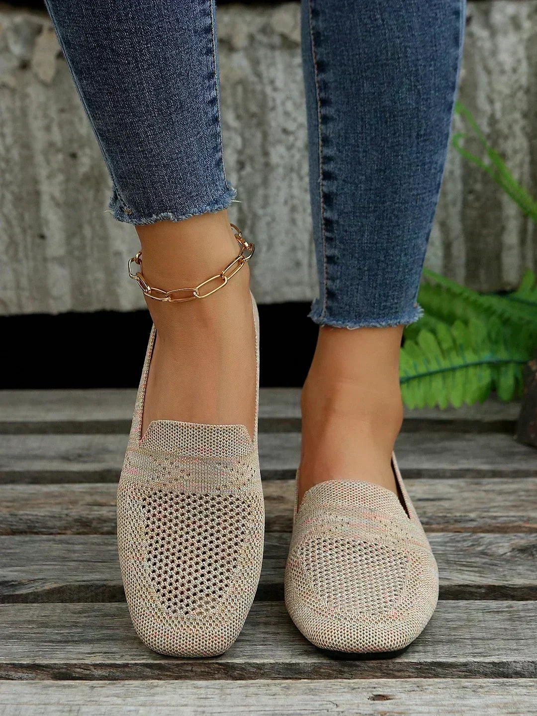 Women's Orthopaedic Knitted Slip-On Comfort Flats – image 10
