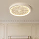 Carved rosette LED ceiling light