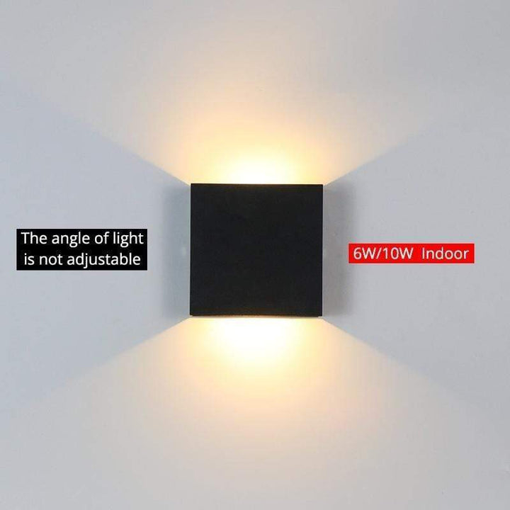 Nexu Modern Adjustable Square Outdoor Wall Lamp LED