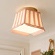 Celeste Memphis Striped Ceramic Flush Mount Ceiling Light