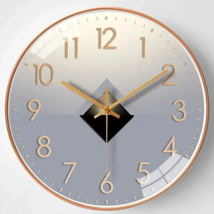 Celestial dial silent wall clock