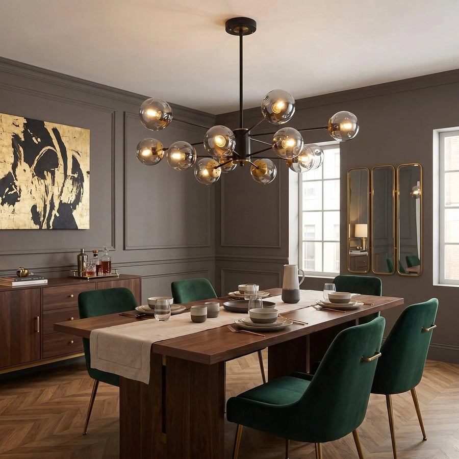 Ida Scandinavian Chandelier, view 2