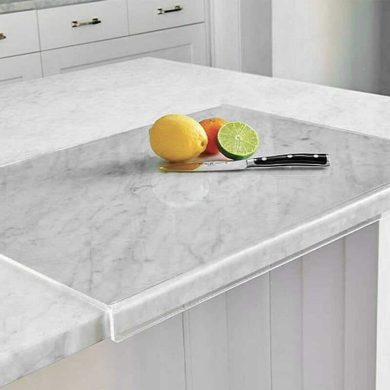 Clear acrylic chopping board