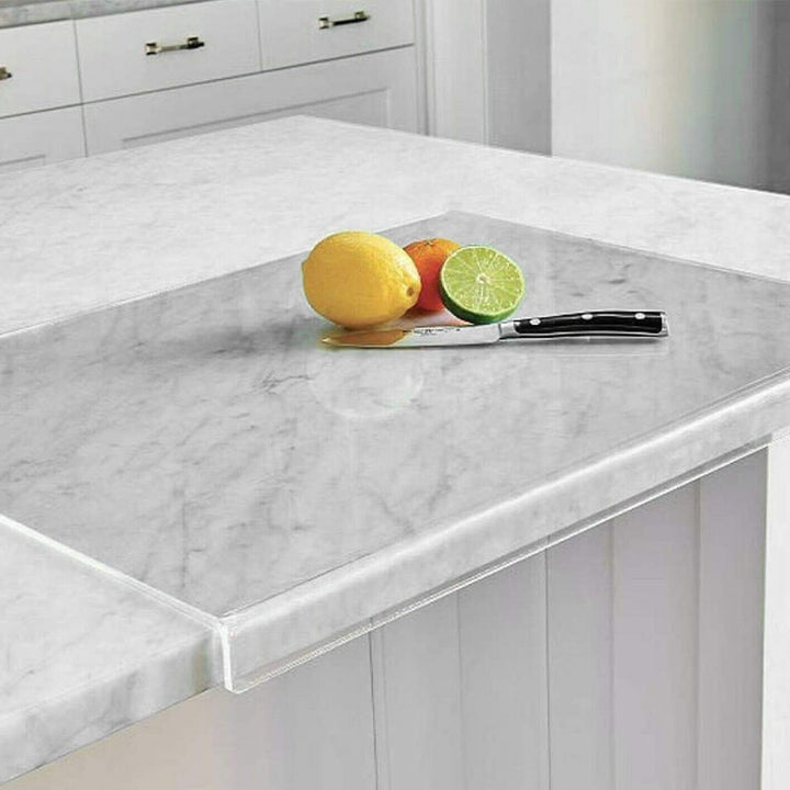 Clear acrylic chopping board
