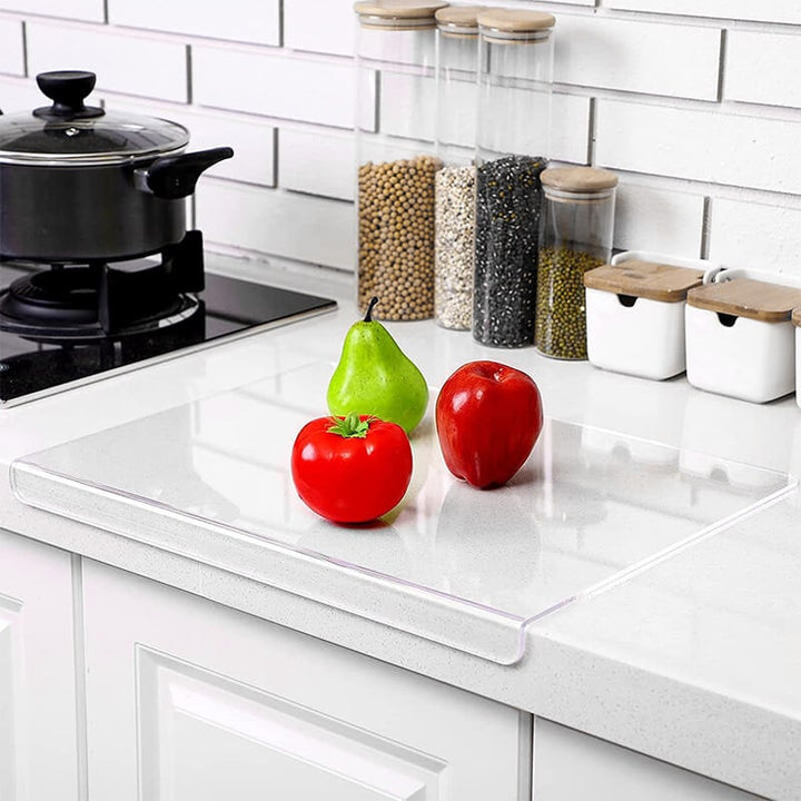 Clear acrylic chopping board