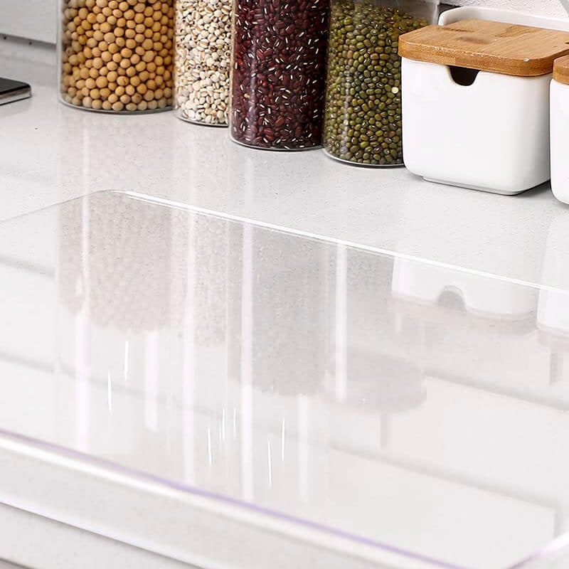 Clear acrylic chopping board