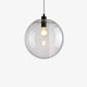 Clear Glass Globe Pendant Light