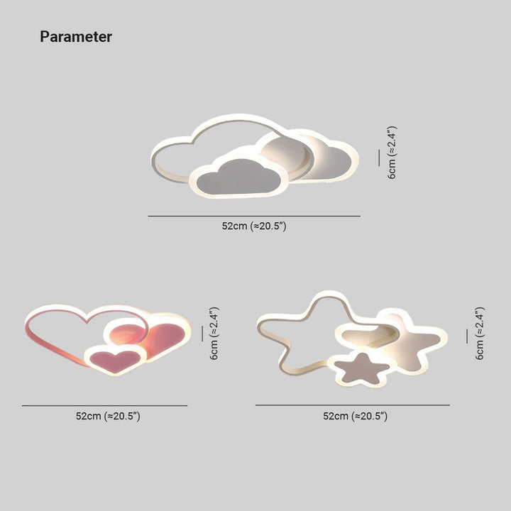 Children's LED ceiling light
