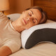 Contoured butterfly memory foam pillow