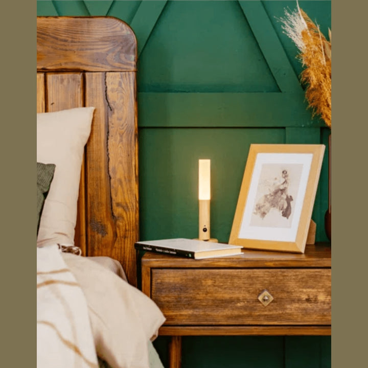 Rechargeable Wood Wall Light | Motion Sensor, Magnetic