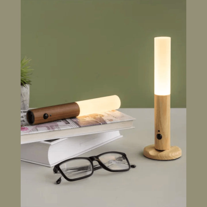 Rechargeable Wood Wall Light | Motion Sensor, Magnetic