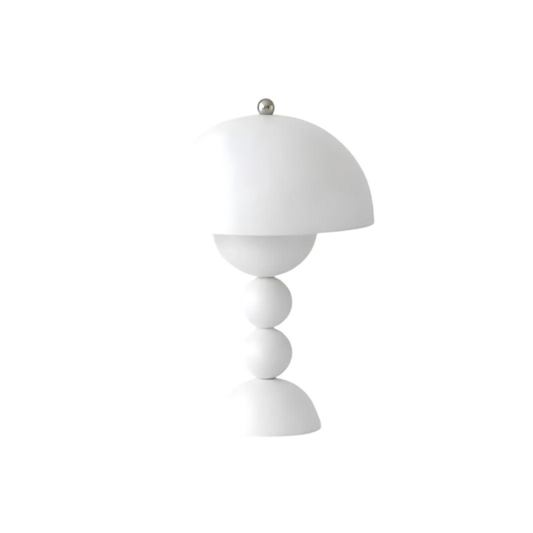 Cordless Table Lamp with Stacked Sphere Base