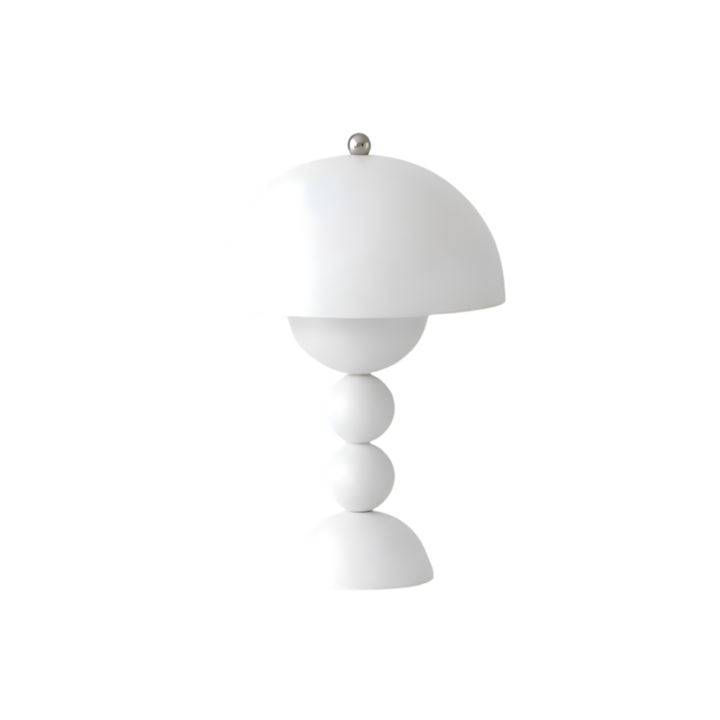 Cordless Table Lamp with Stacked Sphere Base