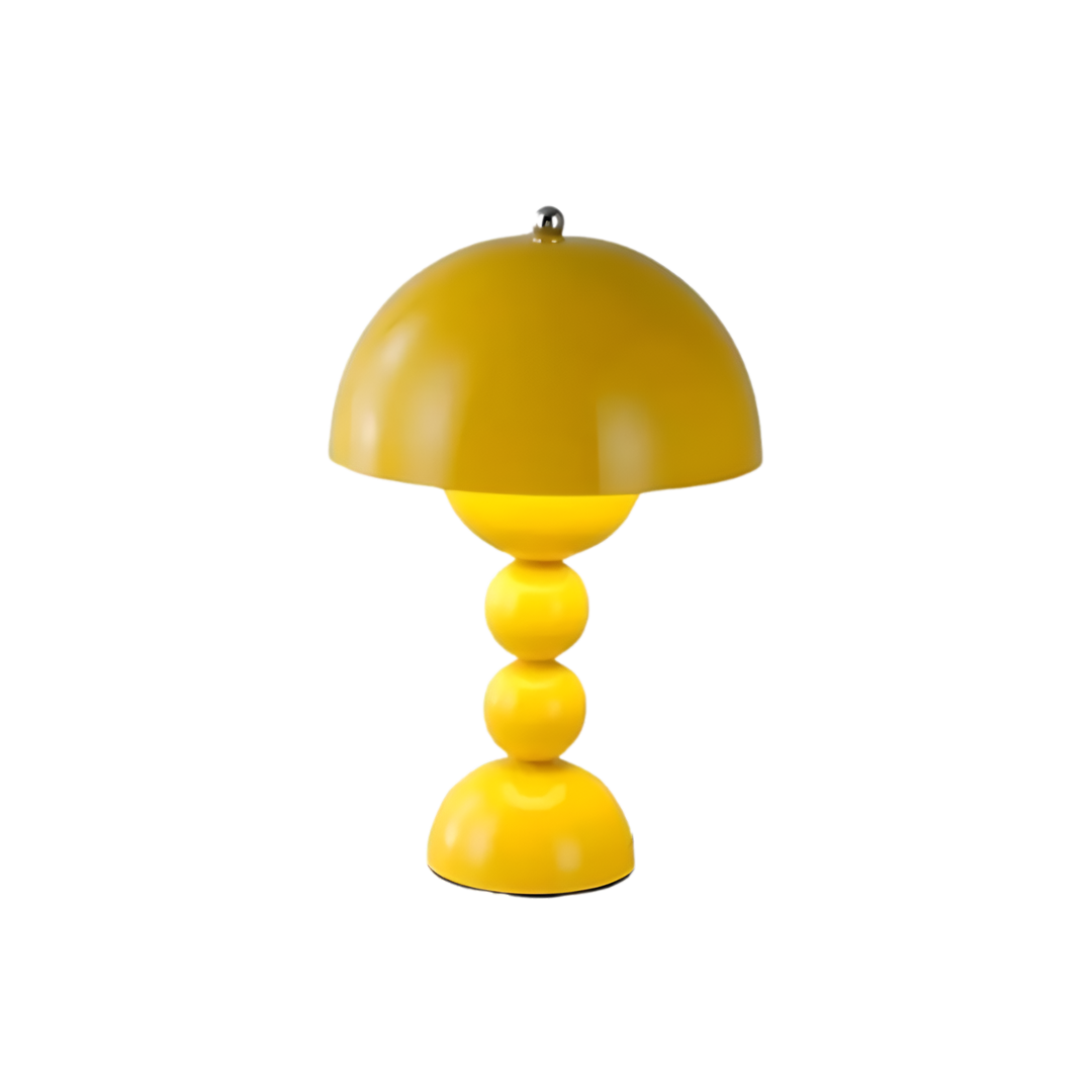 Cordless Table Lamp with Stacked Sphere Base