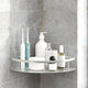 Curved Aluminium Shower Caddy