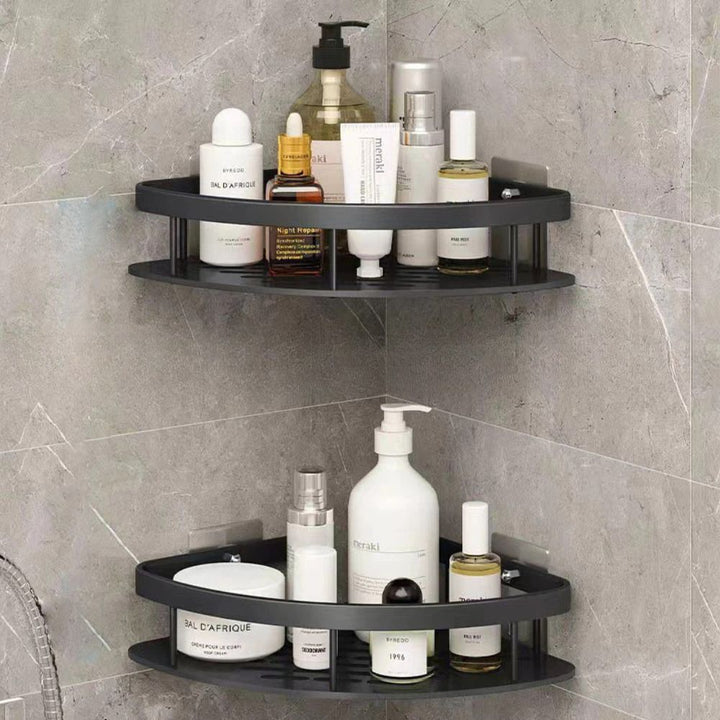 Curved Aluminium Shower Caddy