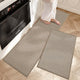 Cushioned basketweave kitchen runner