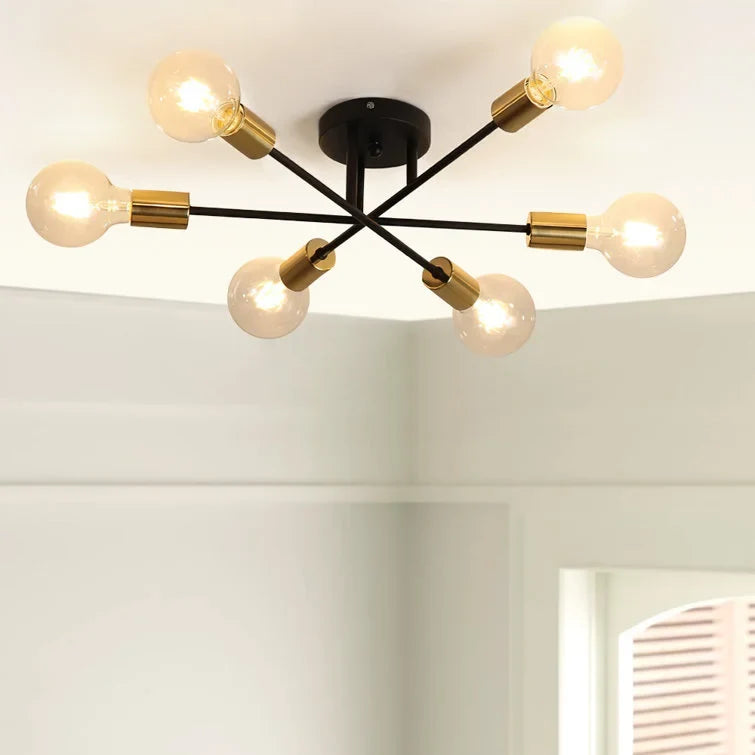 Enki Nordic Semi-recessed Ceiling Lamp