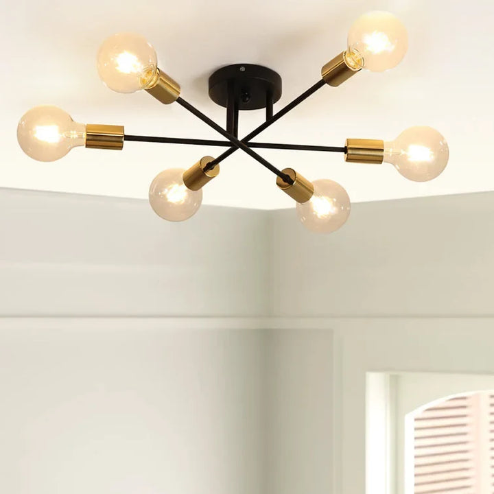 Enki Nordic Semi-recessed Ceiling Lamp