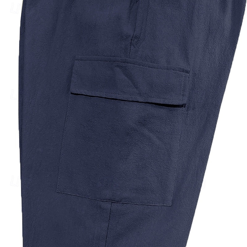 Men's Relaxed-Fit Cargo Everyday Trousers – image 10