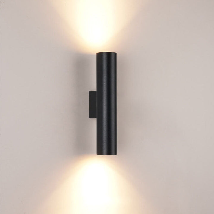 Cylinder up and down wall light