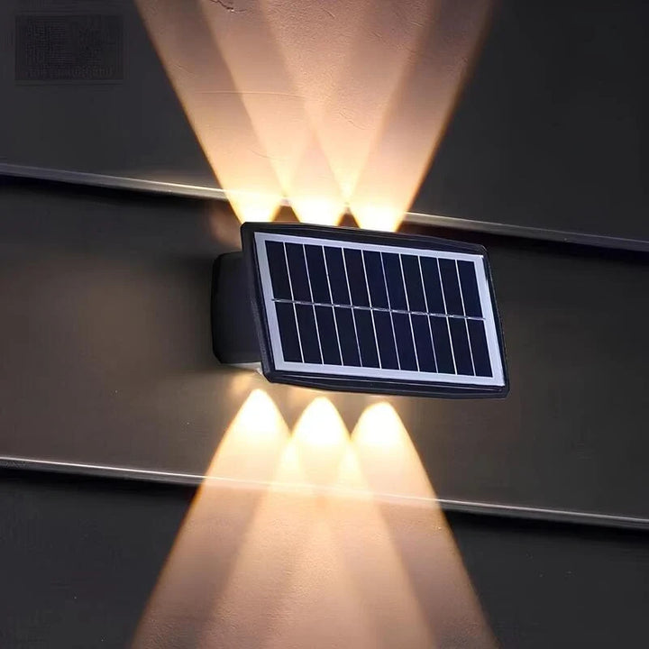 Solar Powered Vintage Bulb Wall Sconce