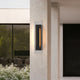 Vertical LED Outdoor Wall Light | Black, 3 Lengths