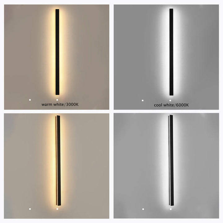 Silex Linear Outdoor Wall Lamp