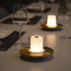 Rechargeable Candle Flame Table Lamp