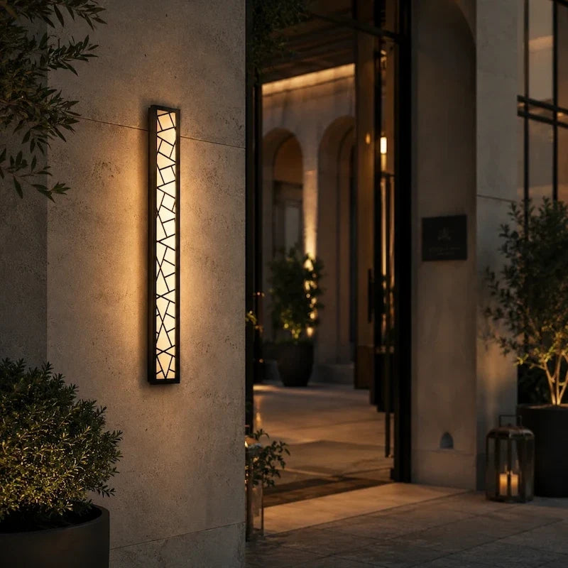 Linear Outdoor LED Wall Sconce