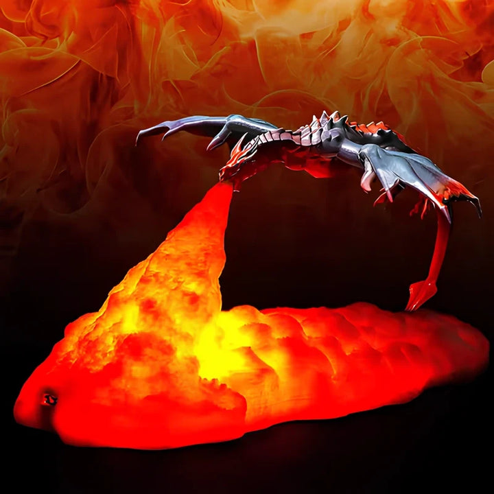 3D Printed Dragon Night Light