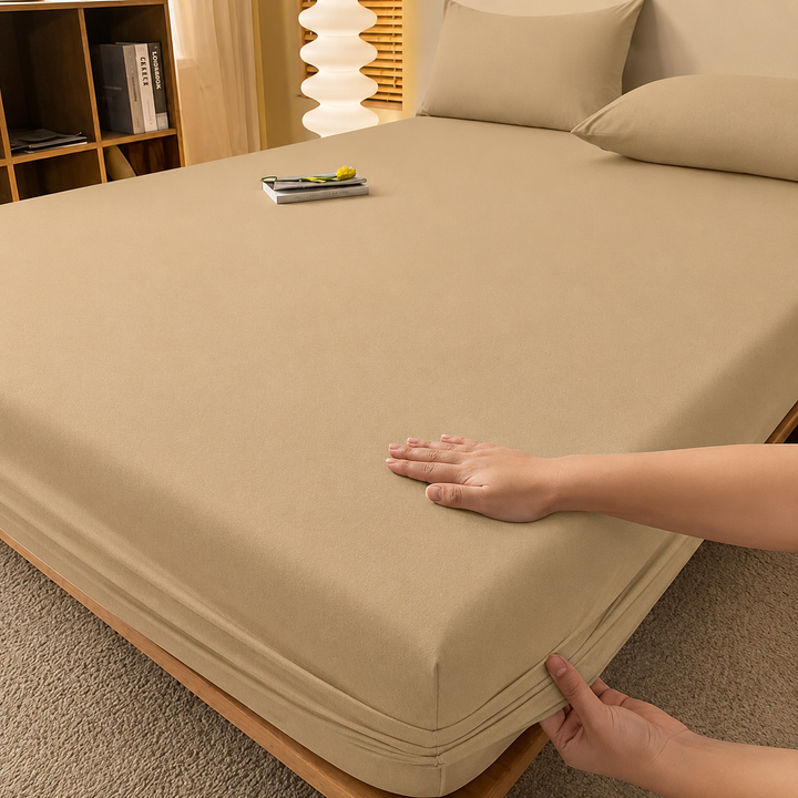 Deep fitted sheet