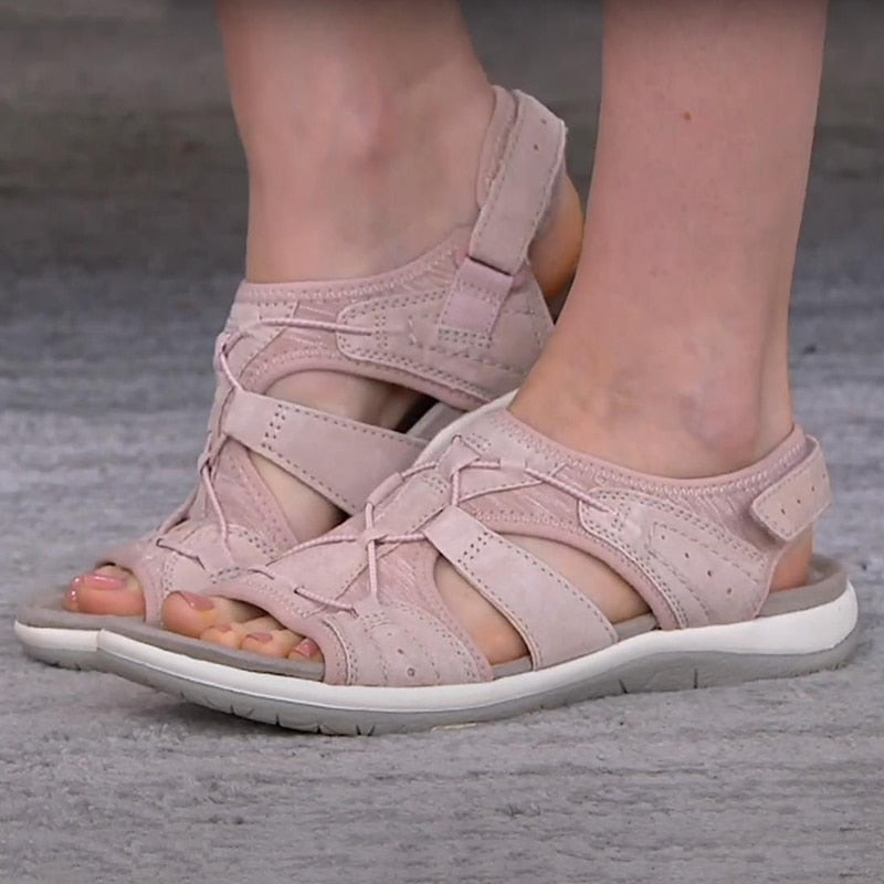 Women's Bow Open-Toe Comfort Sandals – image 2