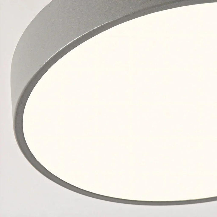 Eir Macaron Round Wood Grain Ceiling Lamp