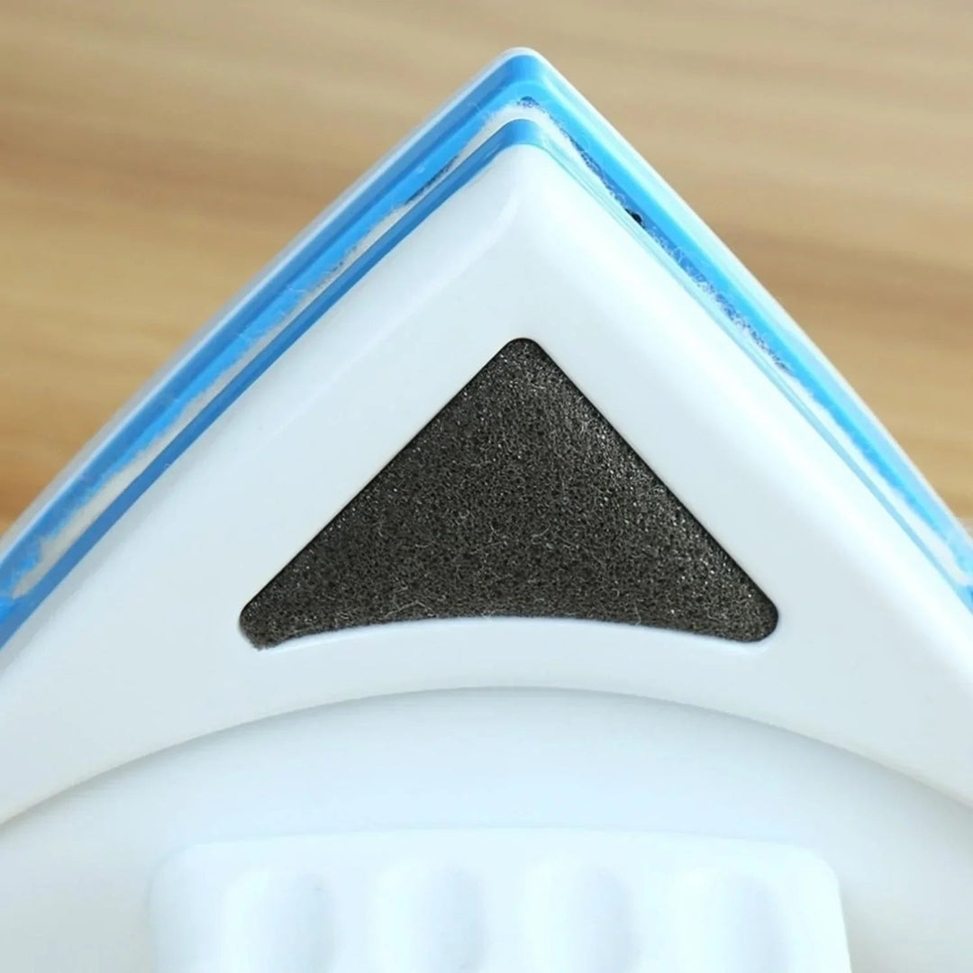 Double-sided magnetic window cleaner
