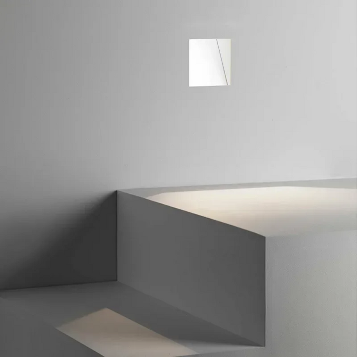 Frameless LED Sensor Wall Light With Perforated Panel Design