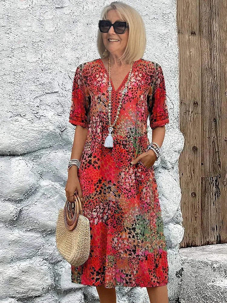 Women's Midi Summer Dress – image 1