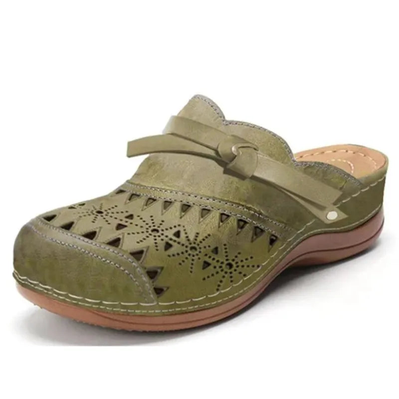 Women's Orthopaedic Cut-Out Closed-Toe Comfort Clogs – image 4