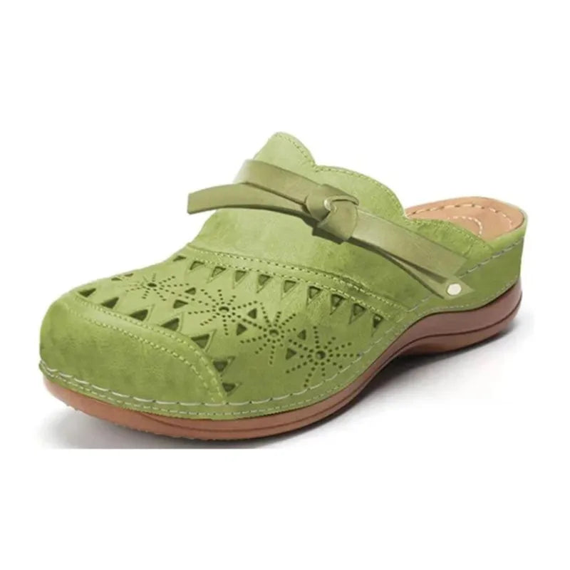 Women's Orthopaedic Cut-Out Closed-Toe Comfort Clogs – image 3
