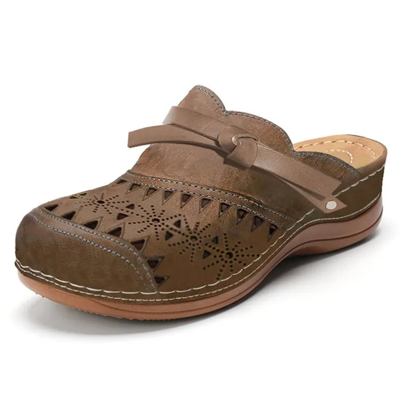 Women's Orthopaedic Cut-Out Closed-Toe Comfort Clogs – image 6