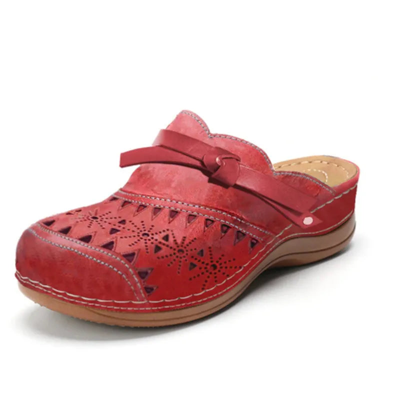 Women's Orthopaedic Cut-Out Closed-Toe Comfort Clogs – image 2