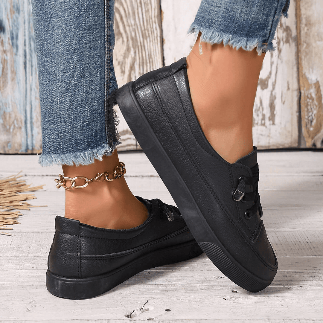 Women's Orthopaedic Lace-Up Comfort Trainers – image 7